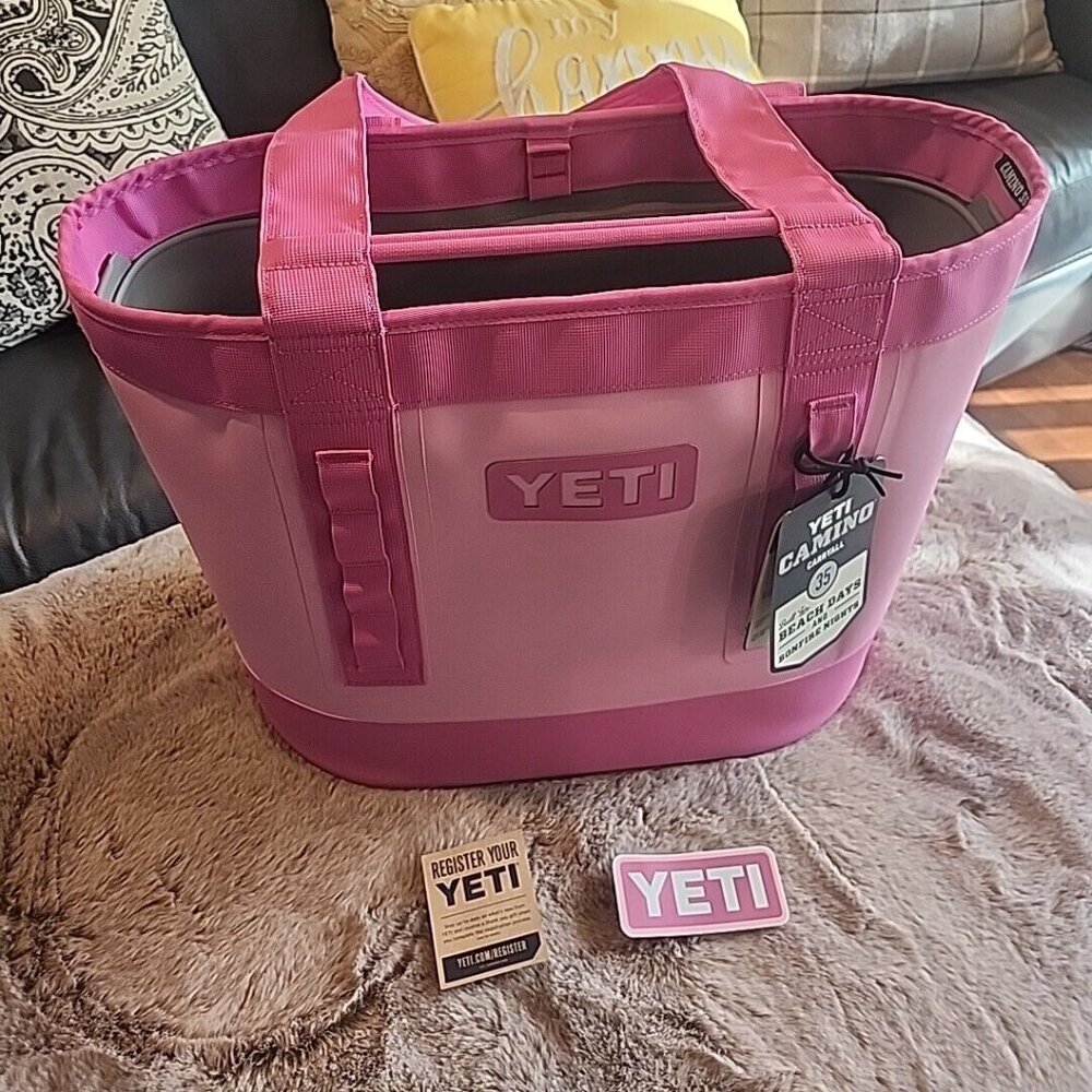 YETI Camino 35 Carryall | All-Purpose Utility Tote Bag | Rare PINK Color | *NEW*